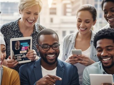 Illustration of business growth and empowerment